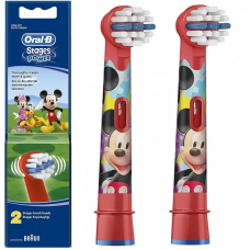 Насадки BRAUN Oral-B KIDS STAGES Power Mickey Mouse в упаковке 2 шт...