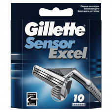 Сменные кассеты Gillette Sensor Excel 10 шт...