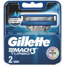Сменные кассеты Gillette Mach3 Turbo, 2 шт...