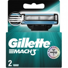 Сменные кассеты Gillette Mach3,  2 шт...
