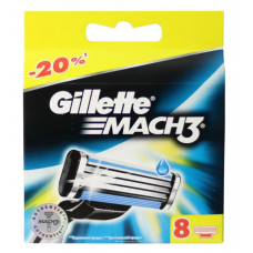 Gillette Mach3, 8 шт...