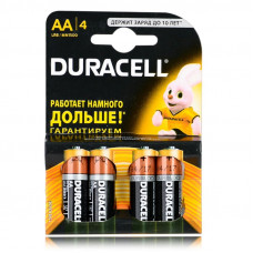 Батарейки DURACELL AA LR6 MN1500 4 шт...