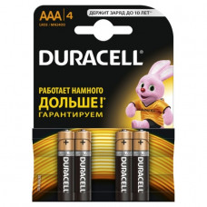 Батарейки DURACELL AAA LR03 MN2400 4 шт