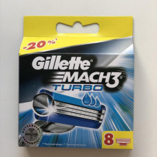 Gillette Mach3 Turbo, 8 шт