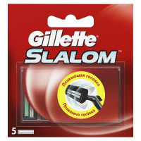 Gillette SLALOM RED 5 шт