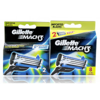 Gillette Mach3 8 шт + 2 шт