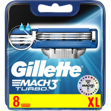 Сменные кассеты  Gillette Mach3 Turbo, 8 шт