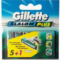 Gillette SLALOM PLUS 6 шт