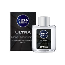 Лосьон после бритья Nivea Men Ultra с антибактериальным эффектом 100 мл...