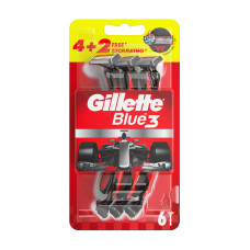 Gillette Blue 3  6 шт станки одноразовые...