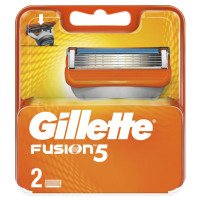 Сменные кассеты для бритья Gillette Fusion5, 2шт....