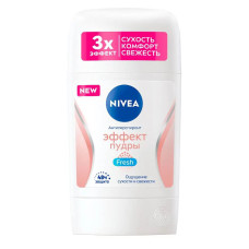 Дезодорант-стик антиперспирант женский Nivea Эффект Пудры Fresh, 50мл...