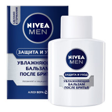 Nivea Men Бальзам после бритья Защита и уход увлажняющий 100мл...