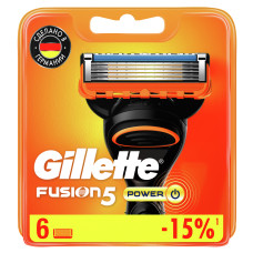 Gillette Fusion5 POWER 6 шт...