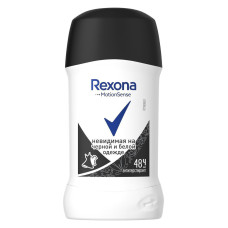 Дезодорант-стик антиперспирант Rexona Невидимый на черном и белом, 40мл