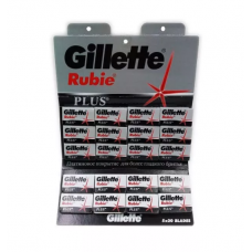 Лезвия Gillette Rubie упаковка 100 шт...